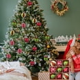 thumbnail image 1 of 9Pcs Bolas de Navidad Coloridas Ganfancp Colgantes Adornos de Navidad a Prueba de Fiesta Árbol de Navidad, 1 of 7