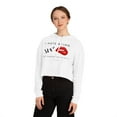 thumbnail image 3 of Womens Cropped Hooded Sweatshirt Funny Says Sweatshirt, 3 of 3