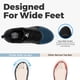 thumbnail image 4 of FitVille zapatillas de Trail Running para hombre, Extra anchas, antideslizantes, ligeras, para pies hinchados, soporte para ARCO, alivio del dolor, 4 of 5