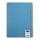 thumbnail image 1 of Libreta de notas DesignWorks Ink A4 21 cm x 29.5 cm papel azul clásico con textura dorados, 1 of 2