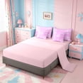 thumbnail image 3 of Erosebridal Princess Bowtie 7pcs Bedding Comforter Set For Girls,Kids Soccer Sport Football Games Queen Bedding Sets,Reversible pink, 3 of 7