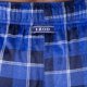thumbnail image 4 of Pantalón de Pijama de Forro Polar Sedoso para Hombre IZOD, Cuadros Azul/Negro, 3X-Large, 4 of 5