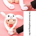 thumbnail image 2 of Rabbit Hat Ear Moving Jumping Hat Funny Bunny Plush Warm Winter Hat, 2 of 4