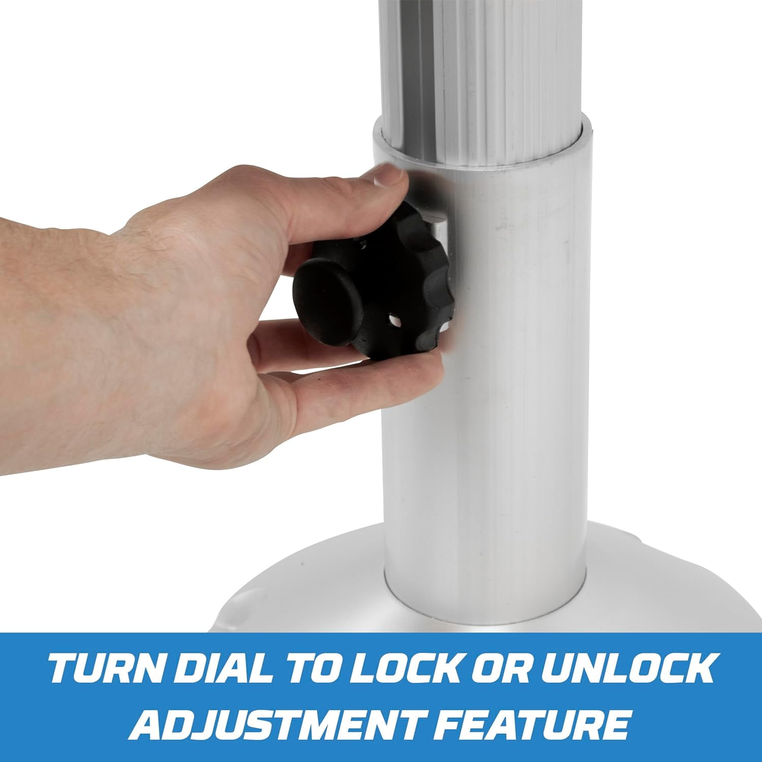 Wise 8WP21-374 Adjustable Height Pedestal with Slide