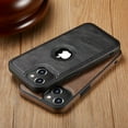 thumbnail image 2 of Casus Logo View Classic Slim Leather Case for iPhone 14 Plus - Black, 2 of 8
