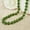 Dark Green Jade, variant on Lots 6mm Multicolor Jade Gemstone Smooth Round Beads Necklace 18'' Silver Clasp-Red Jade