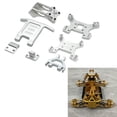 thumbnail image 1 of de actualización RC, soporte de amortiguador, parachoques de ala trasera para 124018 124019 1/12, modelo de vehículos de , Plata Hugo Piezas de actualización RC, 1 of 9