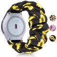 thumbnail image 3 of ALMNVO 20mm Scrunchie Bands for Samsung Galaxy Watch 5/Galaxy Watch 4 40mm 44mm/Galaxy Watch 5 Por 45mm /Active 2 /Watch 4 Classic 42mm 46mm/Active/Watch 3 41mm, Women Elastic Watch Band Replacement, 3 of 8