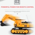 thumbnail image 6 of Remote Control Excavator Toy, 2 Channel 2.4Ghz Excavator Construction Toys, RC Excavator Truck Construction Vehicle Toy Set for Birthday Party Holiday Christmas Gift, 6 of 7