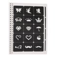 thumbnail image 4 of Airbrush  Templates, Portable 97 Patterns Diversity Style Body Art Painting Templates 10 Pages  For Men For Birthday Party, 4 of 8