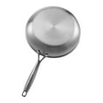 thumbnail image 3 of VEVOR Tri-Ply Stainless Steel Frying Pan, 3 Pcs Set (8, 10, 12 in), Cooking Skillet with Heat-Resistant Handle, Chef's Kitchen Cookware, Oven, Gas, Electric, Induction, Dishwasher Compatible, Silver, 3 of 9