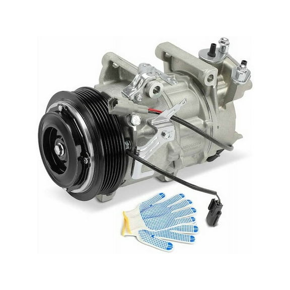 A/C Compressor 1 - Compatible with 2014 - 2020 Nissan Rogue 2.5L 4-Cylinder 2015 2016 2017 2018 2019