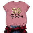 thumbnail image 5 of Razzly Stylish Women's T-Shirts 50th Birthday for Women Short Sleeve Graphic Tee for Celebrating 50 Years Old Birthday Parties(Pink,M), 5 of 6