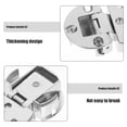 thumbnail image 3 of WHAMVOX Butler Table Hinges Smooth Surface Hinge Silver 1Pcs, 3 of 5