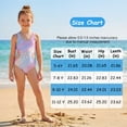 thumbnail image 4 of Girls One Piece Swimsuits 5T Swimsuit Girls Bathing Suits For Girls, 4 of 8