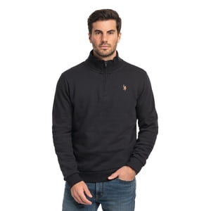 U.S. Polo Assn. Men's Fleece Quarter Zip Pullover