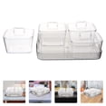 thumbnail image 5 of FUEENIRVA Wedding Storage Box Pet Grey For Fruit 1 Set 8.3X8.3X3.1In, 5 of 9