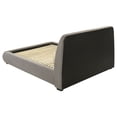 thumbnail image 5 of Mokena 46-inch Upholstered Queen Platform Bed Taupe, 5 of 8