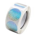 thumbnail image 2 of Rollo de etiquetas redondas decorativas Macarena 1 pulgada Azul claro, 2 of 8