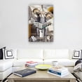 thumbnail image 2 of Funny Elephant Poster Bathroom Wall Decor Artwork Kitchen Vertical Canvas Bedroom Print Pictures for Hallway Wall Painting Panel Giclee Print, 2 of 6