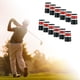 thumbnail image 2 of Virolas de hierro de golf de goma .370, paquete de 12, virola de golf para cuña de hierro con punta cónica para Rojo blanco negro, 2 of 9