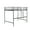 Black, variant on Ktaxon Loft Bed Full Size with Flat Rungs, No Box Spring Required,Heavy Duty Metal Slat Support,Black