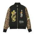 thumbnail image 1 of Ed Hardy Tiger Dagger Souvenir Jacket - EHWS7100-1 (Black Leopard, XL), 1 of 2