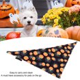 thumbnail image 4 of Baberos Triangulares Para Perros, Fácil Limpieza, Duraderos, Pañuelos De Halloween, Bufanda, Poliéster Ajustable Para Vacaciones, 4 of 7