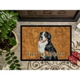 thumbnail image 3 of Carolines Treasures LH9452MAT Bernese Mountain Dog Wipe your Paws Doormat 18x27 27"L x 18"W multicolor, 3 of 4