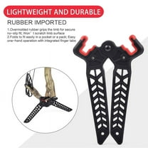 Bow Stand Holder Archery Compound Bow Kick Rack Support Shoot Target Shooting