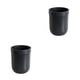 thumbnail image 4 of bote de basura Cateissary de plástico con gran capacidad negro Talla grande 2Conjunto, 4 of 6