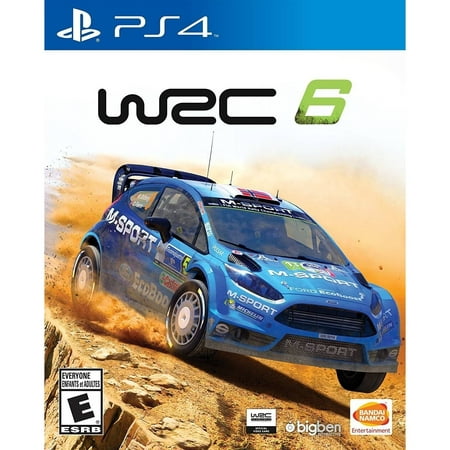 Kết quả hình ảnh cho WRC 6 cover ps4