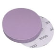 thumbnail image 1 of Unique Bargains 10 Pack 4-Inch Purple Sanding Discs 3000 Grits Hook & Loop Professional Aluminum Oxide Sandpaper, 1 of 6
