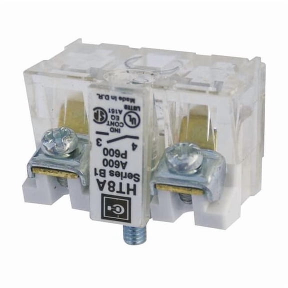 Eaton Contact Block,NO,30mm,Clear HT8A