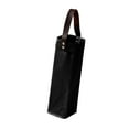 thumbnail image 1 of Bolsas de botellas Bolsa de almacenamiento Bolsa de regalo reutilizable para uno negro, 1 of 8