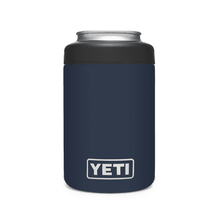 Yeti Rambler Colster 12 Oz. Navy Stainless Steel Insulated Drink Holder with Load-And-Lock Gasket