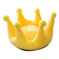 thumbnail image 3 of Cama para gatos para interior, caseta para gatos autocalentable, repetición para dormir, cómoda y suave nido para gatos, cojín de felpa para mascotas Amarillo, 3 of 10