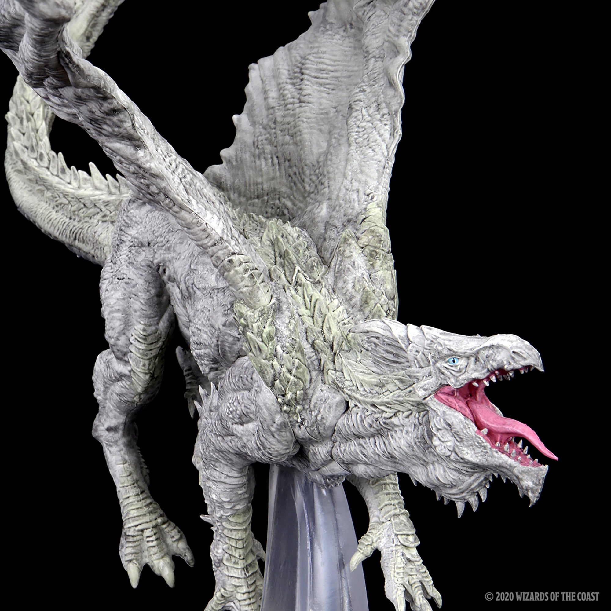 Dungeons & Dragons Icons of the Realms: Adult White Dragon Premium Painted Miniature Figure RPG