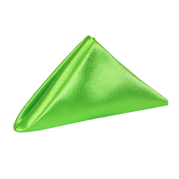 Ultimate Textile (1 Dozen) Herringbone - Fandango 17 x 17-Inch Napkins, Lime Green