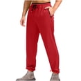 thumbnail image 1 of Puntoco Pantalones deportivos y pantalones deportivos casuales de moda de primavera e invierno para hombres, 1 of 6