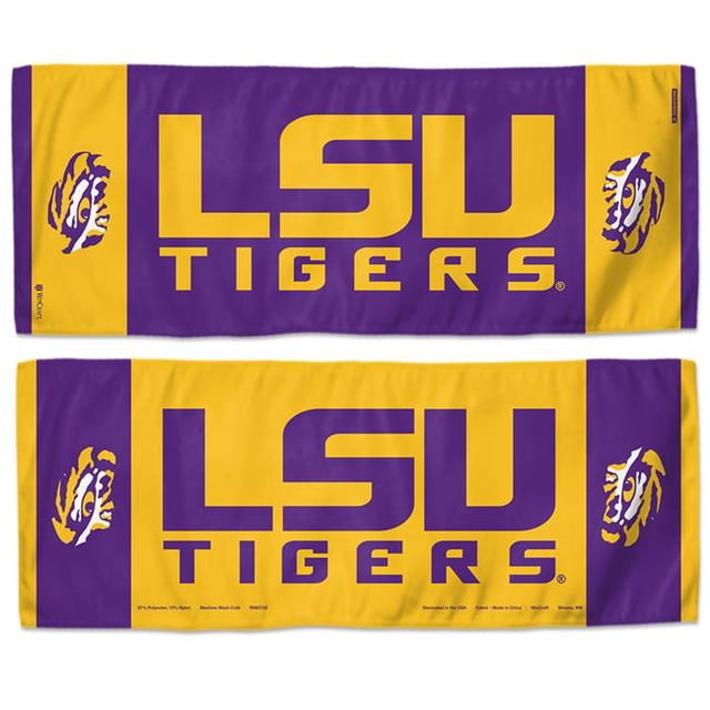 Wincraft 9960623118 LSU Tigers Serviette Rafraîchissante - 12 x 30 Po