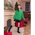 thumbnail image 2 of Arshiner Girls Oversized Crewneck Sweatshirt Kids Long Sleeve Pullover Tops Fall Casual Clothes Kids, 2 of 5
