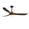 thumbnail image 3 of CITYLUZ VENTILADOR DE TECHO PREMIUM FS-02V-0018-08A ASPAS TIPO MADERA CAFÉ OSCURA 118CM X 35CM 1 UNIDAD, 3 of 7