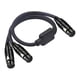 thumbnail image 5 of Cable divisor de sonido perfecl con Conector hembra XLR de 3 pines a doble hembra, 5 of 7