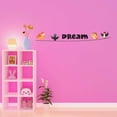 thumbnail image 3 of Children Dream Beautiful Cartoon Wall Decal Decoration Beautiful Birds Vinyl Wall Decal for Kids Room Lasts Years and Easily Removable - Size: 10 In(W) x 1 In(H), 3 of 5