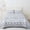 Off-White, variant on Evenhug Quilt Set 3-Piece Queen Geometric Bedding Set Microfiber Quilt Bedding Set With 2 Pillow Shams
