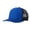 Blue, variant on Mens Baseball Cap Funny Hats Classic Structured Trucker Snapback Cap for Men Adjustable Flat Brim Baseball Hat with Solid Mesh Back for Casual Daily Wear