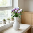 thumbnail image 6 of Artificial Tulip Bouquet Verdsylv 9-Head Artificial Tulip Bouquet - Super Realistic Silk Flower Arrangement, Sturdy Stems, Perfect for Living Room Garden Vase Decor, Wedding & Party Centerpiece, 6 of 8