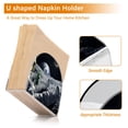 thumbnail image 5 of Yayeee Napkin Holder for Table Kitchen Paper Tissue Organization, Astronaut with Beer, 5 of 8
