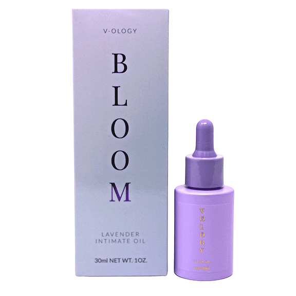 V-Ology Bloom | 100% Natural Vegan Vulva Oil | Vaginal Moisturizers | Lavender
